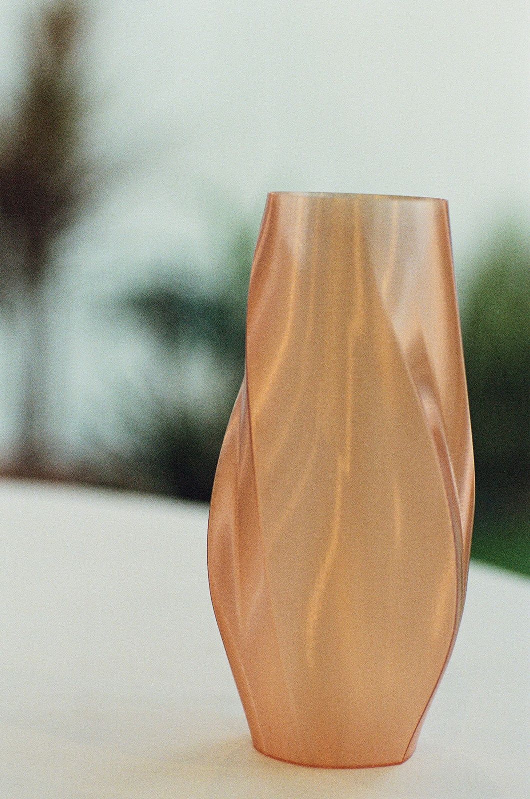 Peach vase
